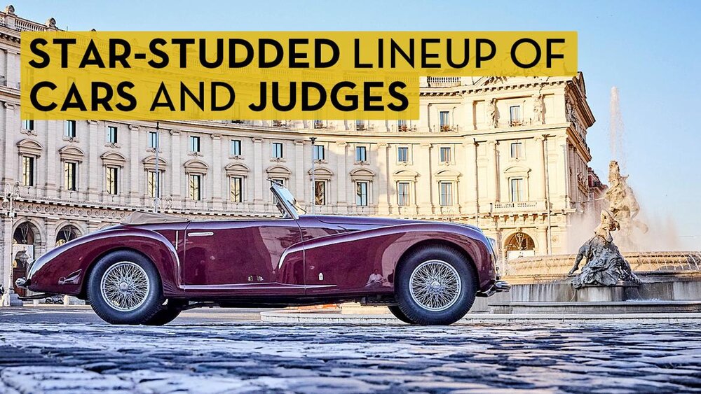 Star-studded Lineup of Cars, Judges coming to Anantara Concorso Roma