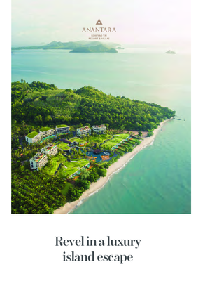Anantara Koh Yao Yai Resort Villas Resort Brochure