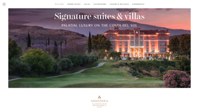 Anantara Villa Padierna Palace Benahavis Marbella Resort - Suites and Villas Brochure