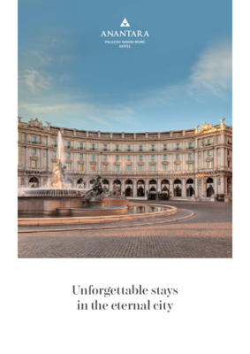 Anantara Palazzo Naiadi Rome Hotel - Factsheet