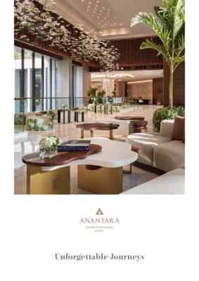 Anantara Downtown Dubai Hotel Brochure