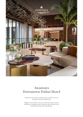 Anantara Downtown Dubai Hotel Factsheet