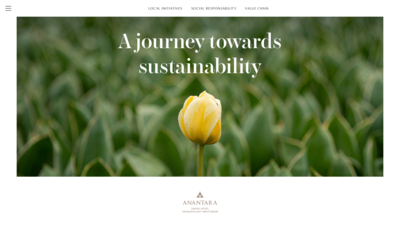 Anantara Grand Hotel Krasnapolsky Amsterdam - Sustainability Brochure