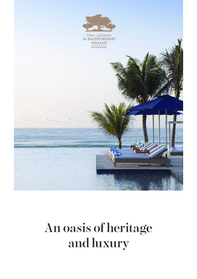 Al Baleed Resort Salalah by Anantara - Brochure