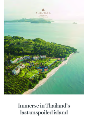 Anantara Koh Yao Yai Resort & Villas - Brochure