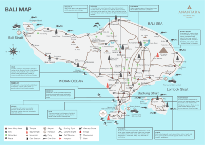  Anantara Uluwatu Bali Resort - Map