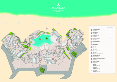  Anantara Santorini Abu Dhabi Retreat - Map