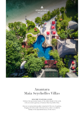 Anantara Maia Seychelles Villas - Factsheet