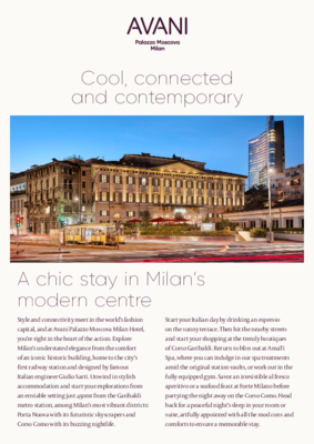 Avani_Palazzo Moscova_Milan_Factsheet EN