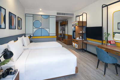 Avani_Chaweng_Samui_Resort_Guest_Room_Cool_Pool_View_Room_Twin_Bed