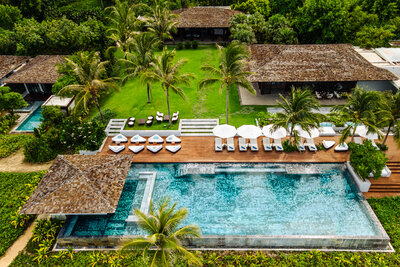 Anantara Quy Nhon Villas Main Swimming Pool Aerial