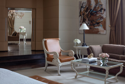 Anantara_Palazzo_Naiadi_Rome_Presidential_Suite_Bedroom_Seating_area_looking_into_Livingroom