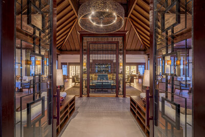 Anantara Angkor Resort - Restaurant Chi Entrance