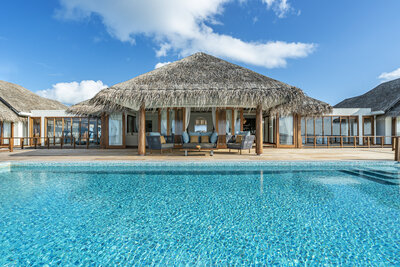Anantara Kihavah Maldives Villas - Over Water Pool Residence Sundeck & Pool