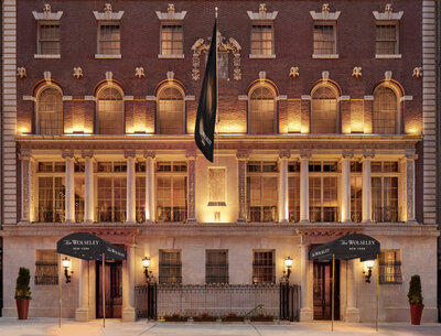 Exterior rendering of The Wolseley Hotel New York