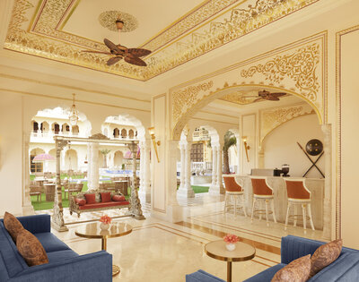 Anantara Jewel Bagh Jaipur Hotel - Restraunt Rajputana Chowk
