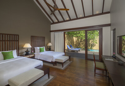 Anantara Kalutara Resort -Two Bedroom Pool Villa Twin Bedroom