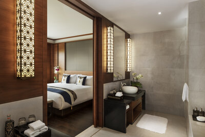 Anantara Guiyang Resort - Deluxe Garden Terrace Room Bathroom