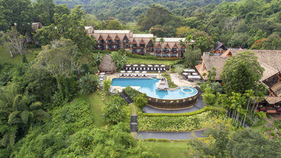 Anantara Golden Triangle Elephant Camp & Resort - Exterior Aerial View