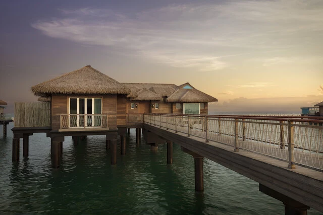 Banana_Island_Resort_Doha_by_Anantara_Guest_room_Over_Water_Villa_Exterior_Sunset
