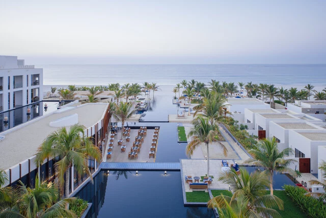 Al_Baleed_Resort_Salalah_By_Anantara_Exterior_View_Pool_Aerial