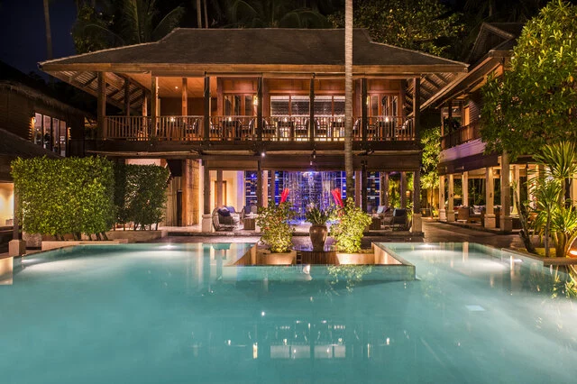 Anantara_Rasananda_Koh_Phangan_Villas_Property_Amenity_Restaurant_Yukinoya_Pool_View