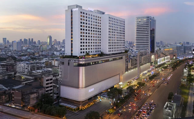 Avani_Ratchada_Bangkok_Hotel_Exterior_Night_Time