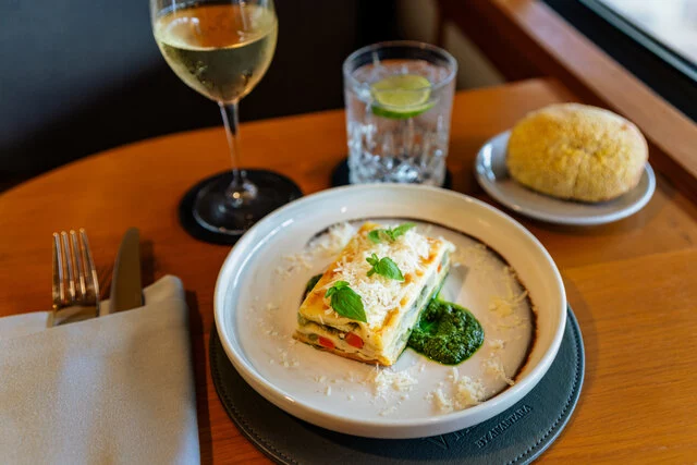 The Vietage by Anantara Vegetarian Lasagne