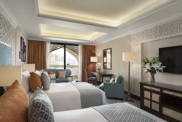 Al_Najada_Doha_Hotel_By_Tivoli_Guest_Room_Al_Najada_Suite_Twin_Room