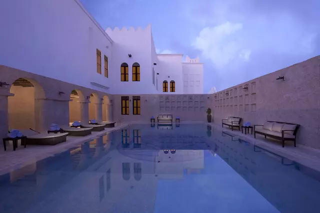 Souq_Waqif_Boutique_Hotels_by_Tivoli_Pool_View_Al_Mirqab_Outdoor_Swimming_Pool