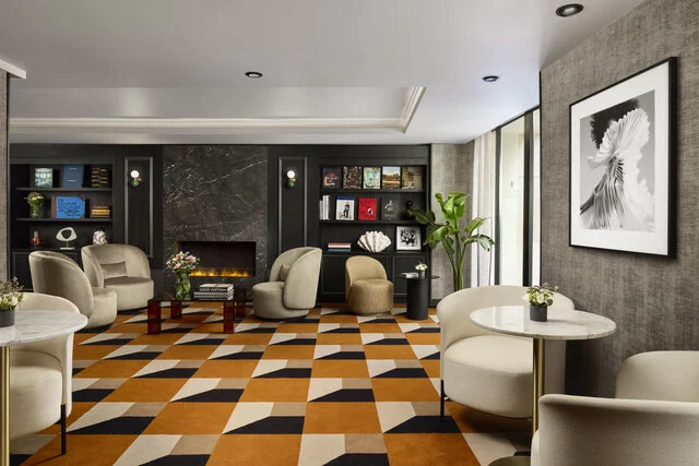 NH_Collection_Champs_Elysees_Lobby_and_reception_empty_chimney