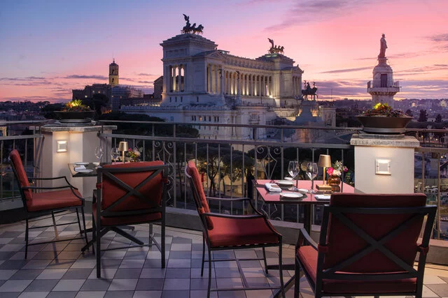 NH_Collection_Fori_Imperiali_Restaurant_Terrace_Tables_View
