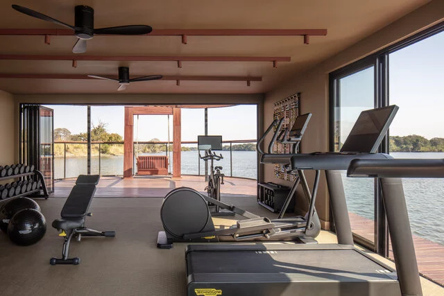 Anantara_Tented_Camp_Kafue_River_Floating_Gym_River