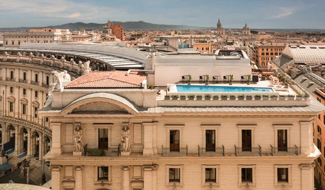 Anantara_Palazzo_Naiadi_Rome_Drone_Pool