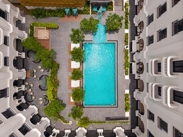 Avani_Plus_Lanexang_Vientiane_Hotel_Pool_Drone