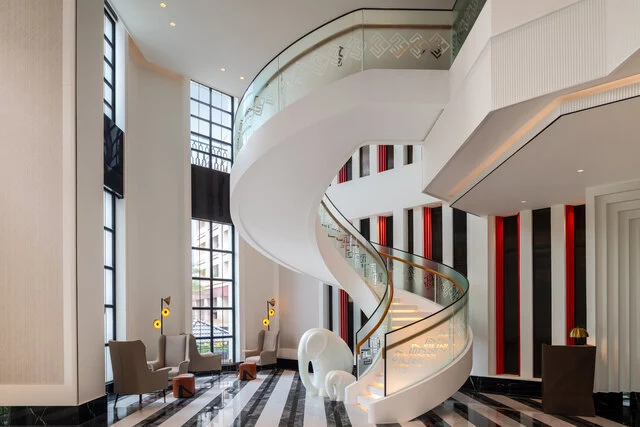 Avani_Plus_Lanexang_Vientiane_Hotel_Lobby_Staircase