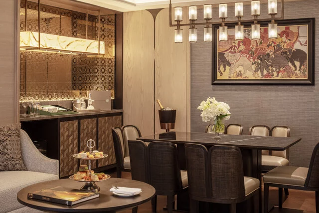 Anantara_Siam_Bangkok_Hotel_Guest_Room_Two_Bedroom_Garden_Pool_Villa_Dining_Bar