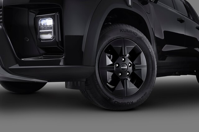 KGM Musso EV Black Felge