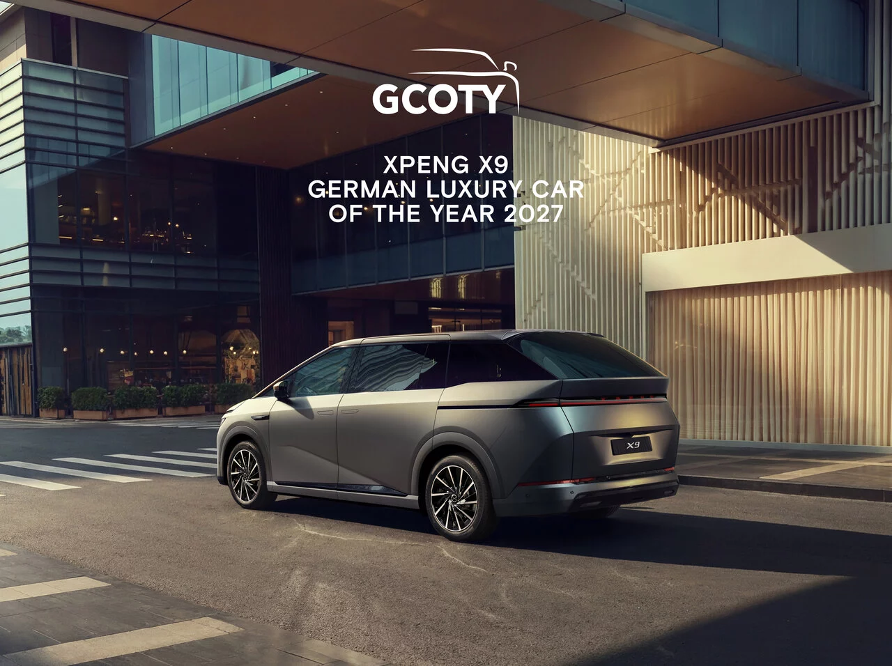 XPENG X9 ist „German Luxury Car of the Year 2027“
