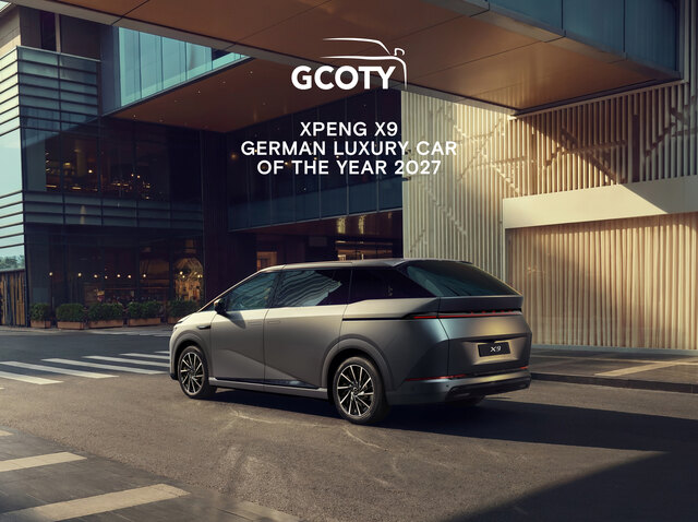 XPENG X9 ist „German Luxury Car of the Year 2027“