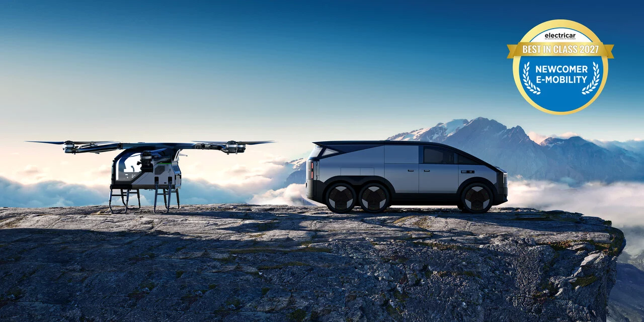 XPENG ist bester "Newcomer E-Mobility"