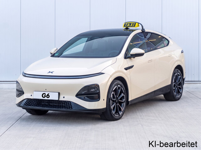 XPENG G6 als Taxi - © Intax.de
