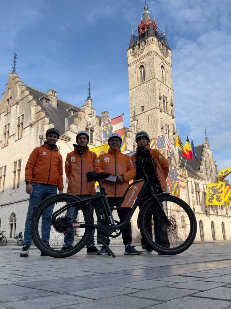 Fietskoeriers in Dendermonde