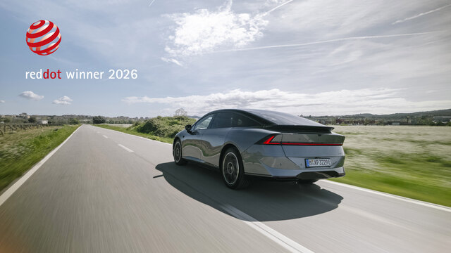 XPENG P7+ gewinnt Red Dot Design Award 2026