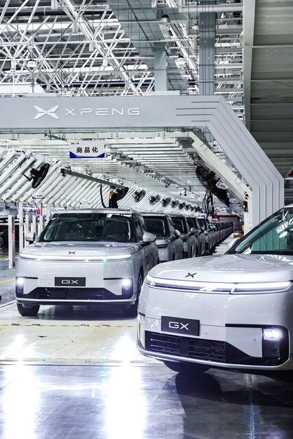 Le premier Robotaxi XPENG produit en série est officiellement sorti de la chaîne de production