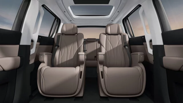 XPENG X9 Einzelsitze Reihe 2