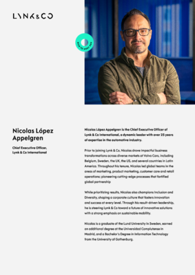 55111 Nicolas LóPez Appelgren Chief Executive Officer Bio 1c057
