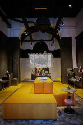 Rome Club Yellow Sofa 0fc952