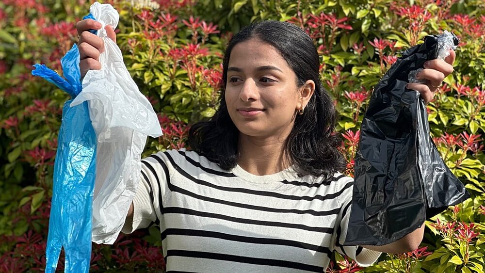 Una joven gana el Premio Earth por crear un plástico biodegradable