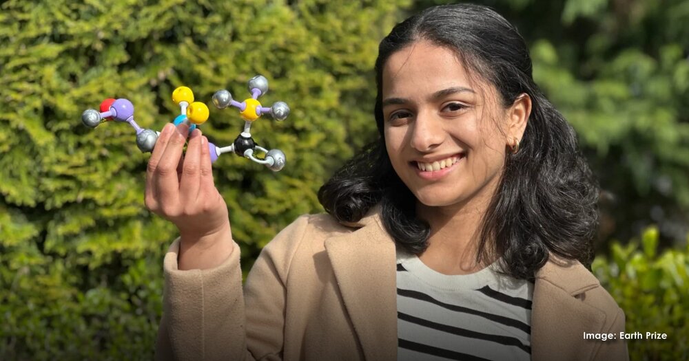 18-year-old European Earth Prize winner tackles microplastic crisis